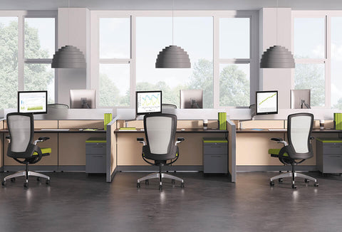 HON Abound Open Base Ceres Flagship Cubicles & Workstations