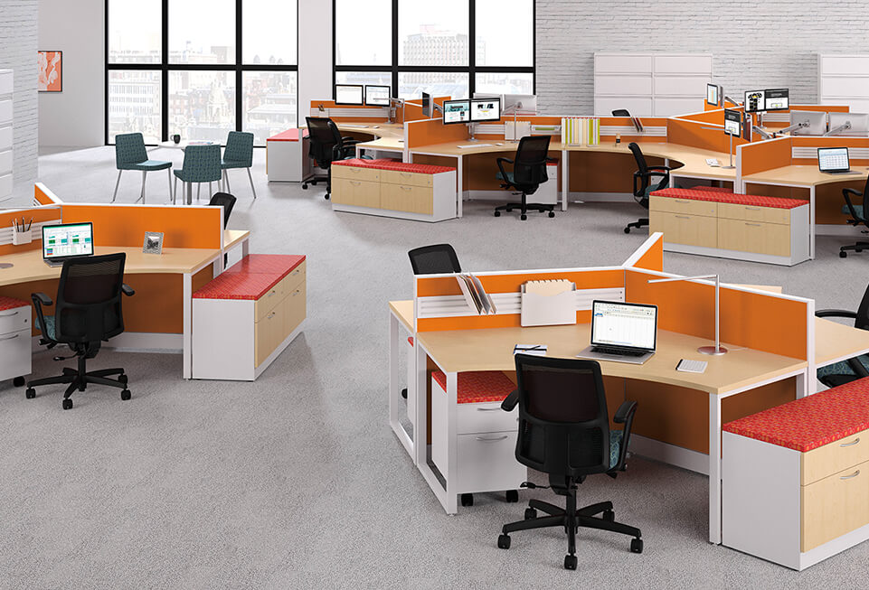HON Accelerate Contain Voi Cubicles & Workstations