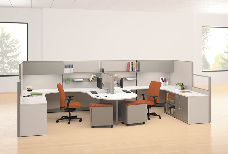 HON Accelerate Teaming Ignition Cubicles & Workstations