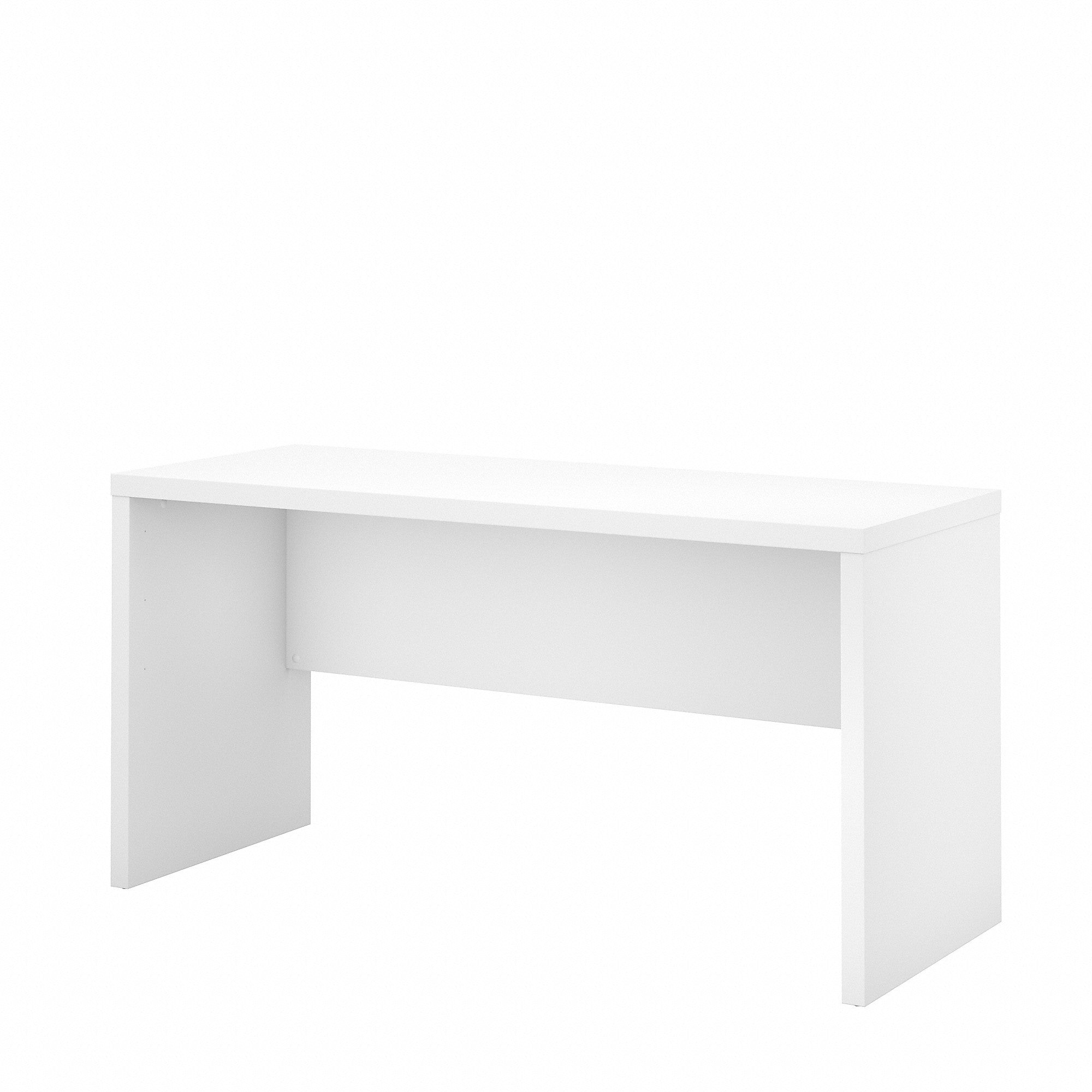 Office by kathy ireland Echo 60W Credenza Desk | Pure White