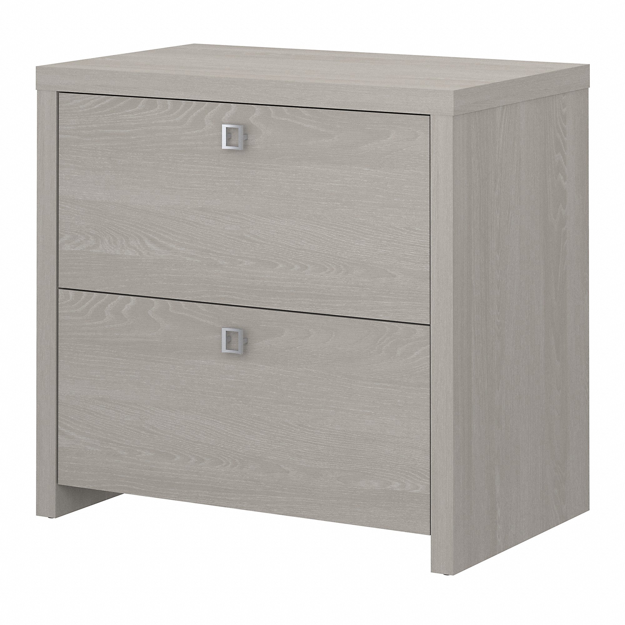 Office by kathy ireland® Echo Lateral File Cabinet | Gray Sand