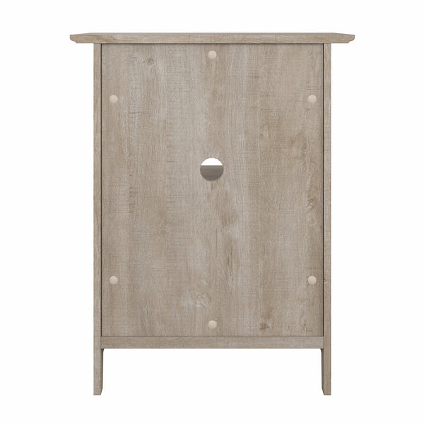 Bush Furniture Key West Small Coffee Bar with Drawer | Washed Gray