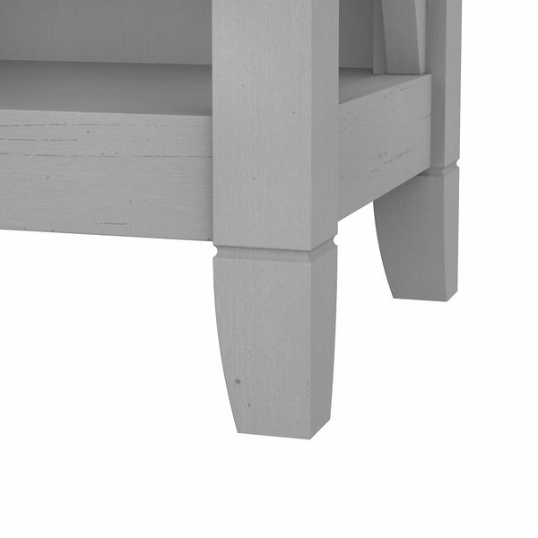 Bush Furniture Key West 5 Shelf Bookcase Set | Cape Cod Gray