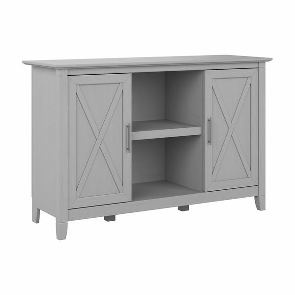 Bush Furniture Key West Accent Cabinet with Doors | Cape Cod Gray