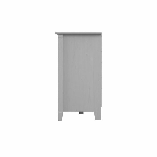 Bush Furniture Key West Accent Cabinet with Doors | Cape Cod Gray
