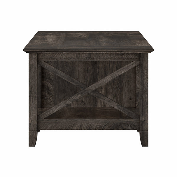Bush Furniture Key West Coffee Table with Storage | Dark Gray Hickory