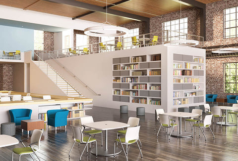HON Library Motivate Arrange Cafeteria & Lounge