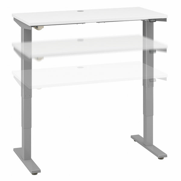 Bush Business Furniture Move 40 Series 48W x 24D Height Adjustable Standing Desk| Storm Gray