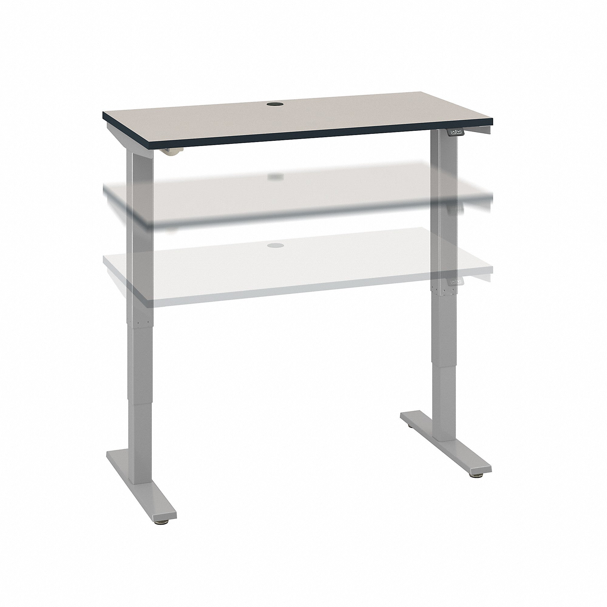 Bush Business Furniture Move 40 Series 48W x 24D Height Adjustable Standing Desk| White