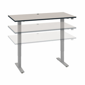 Bush Business Furniture Move 40 Series 60W x 30D Height Adjustable Standing Desk| White