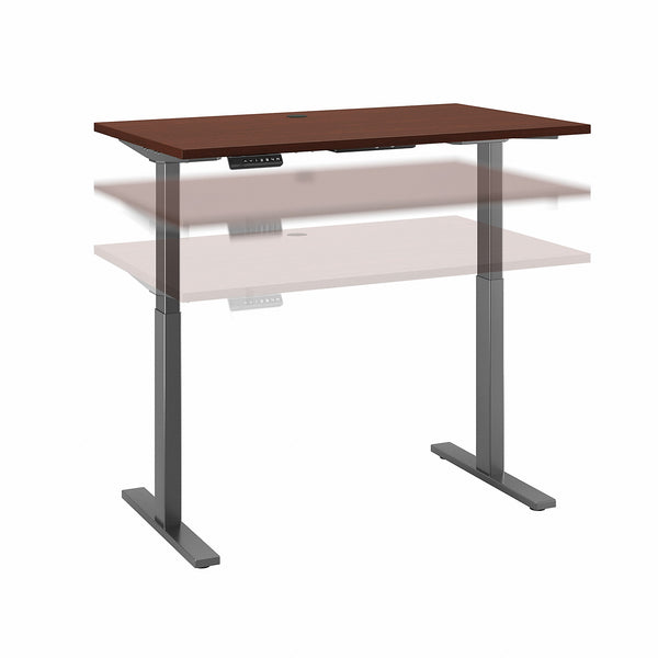 Bush Business Furniture Move 60 Series 48W x 24D Height Adjustable Standing Desk| Black Walnut