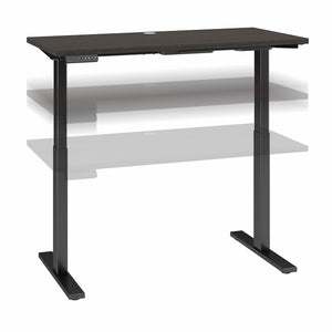 Bush Business Furniture Move 60 Series 48W x 24D Height Adjustable Standing Desk| Mocha Cherry