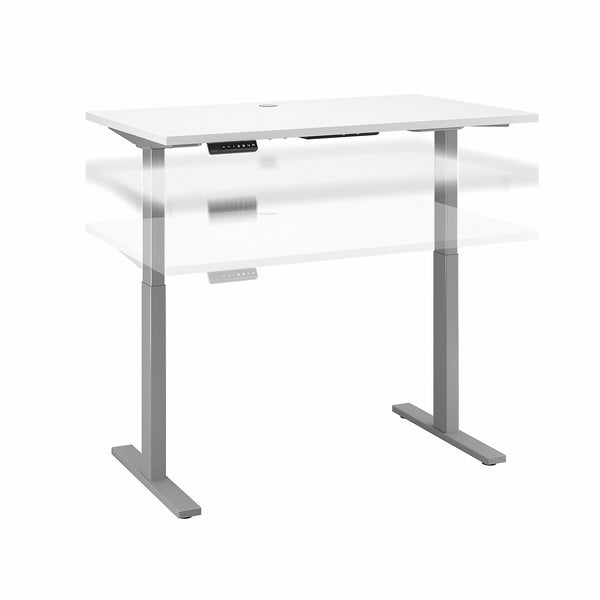 Bush Business Furniture Move 60 Series 48W x 24D Height Adjustable Standing Desk| White