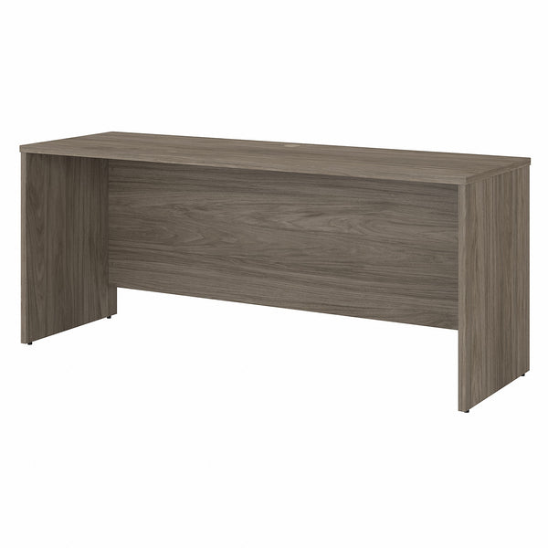 Bush Business Furniture Office 500 72W x 24D Credenza Desk | Modern Hickory