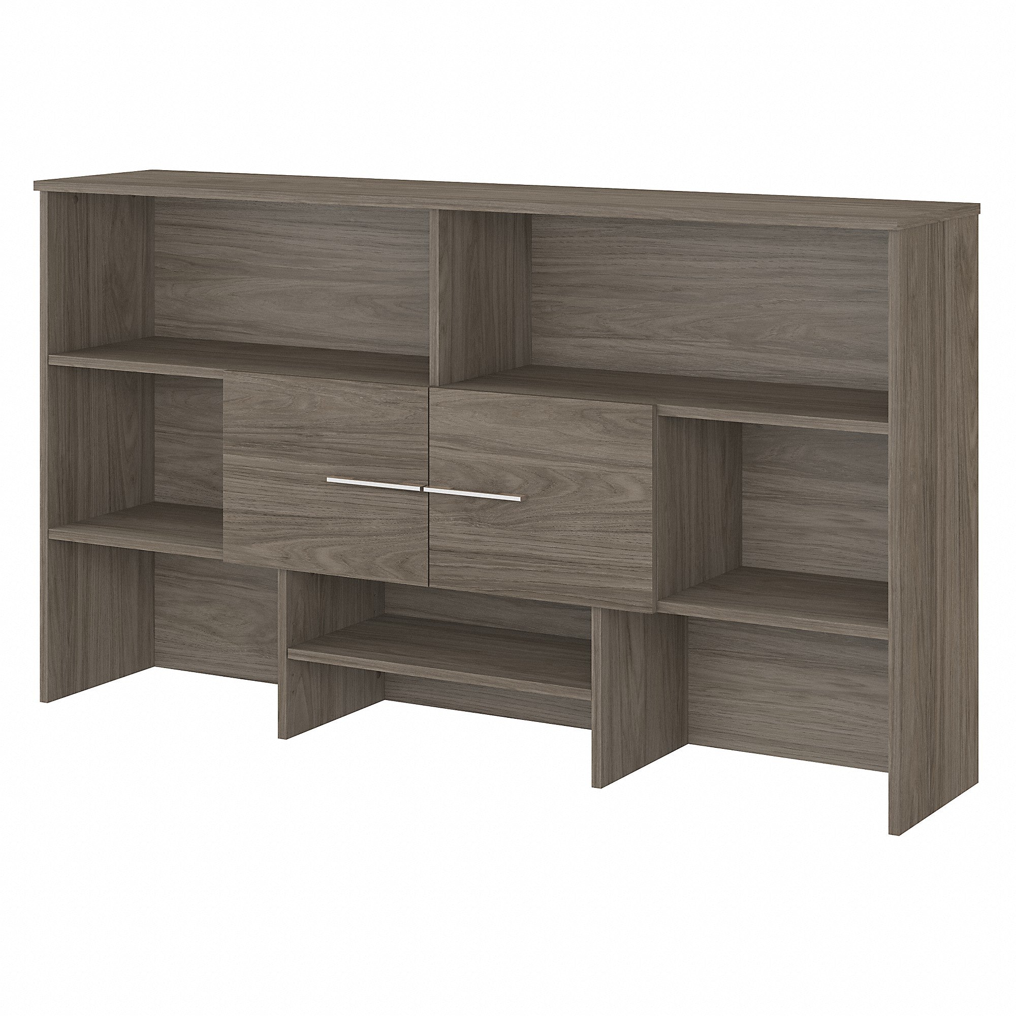Bush Business Furniture Office 500 72W Desk Hutch | Modern Hickory