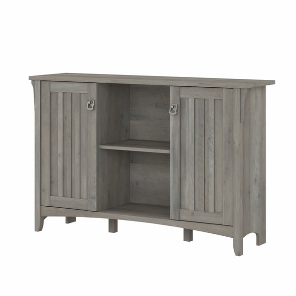 Bush Furniture Salinas Accent Storage Cabinet with Doors | Driftwood Gray