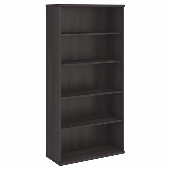 Bush Business Furniture Studio C 5 Shelf Bookcase | Storm Gray