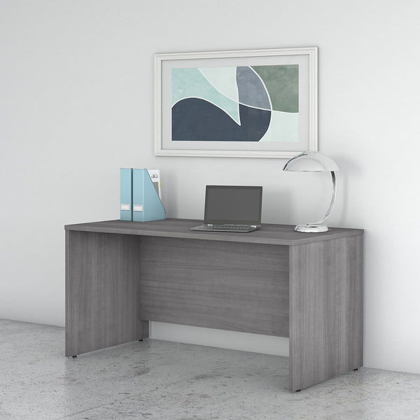 Bush Business Furniture Studio C 60W x 30D Office Desk | Platinum Gray