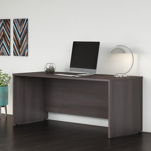 Bush Business Furniture Studio C 72W x 30D Office Desk | Storm Gray