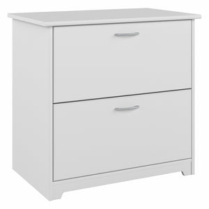 Bush Furniture Cabot 2 Drawer Lateral File Cabinet | White