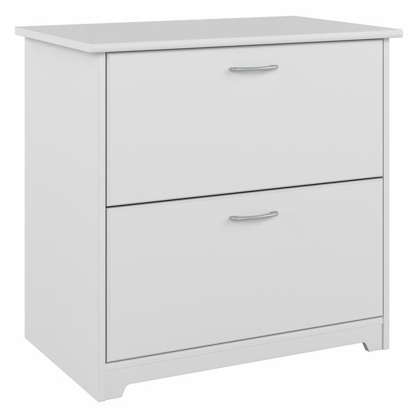 Bush Furniture Cabot 2 Drawer Lateral File Cabinet | White