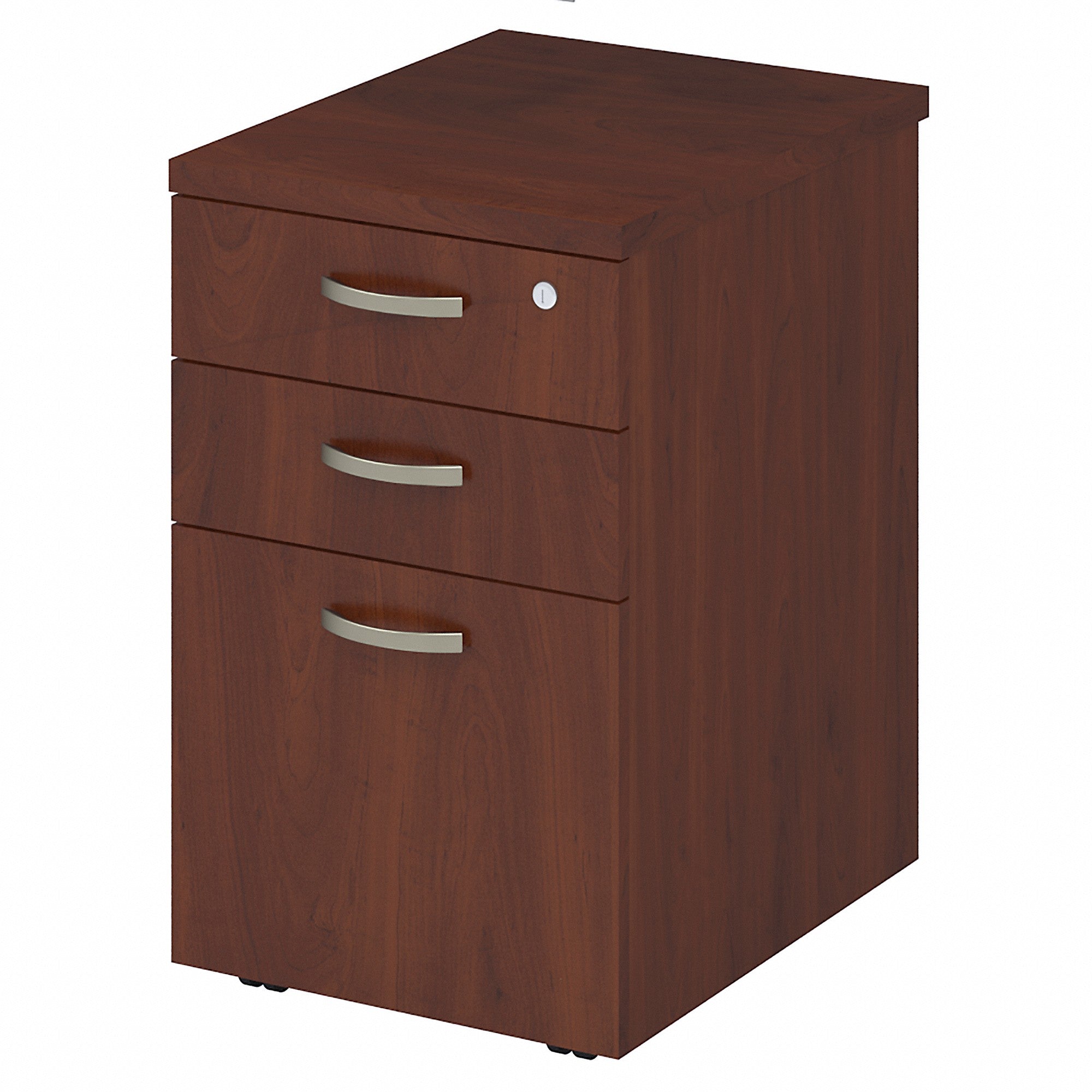 Bush Business Furniture Office in an Hour Mobile File Cabinet | Hansen Cherry
