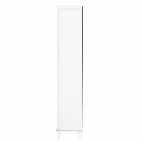Bush Furniture Somerset Tall 5 Shelf Bookcase | White